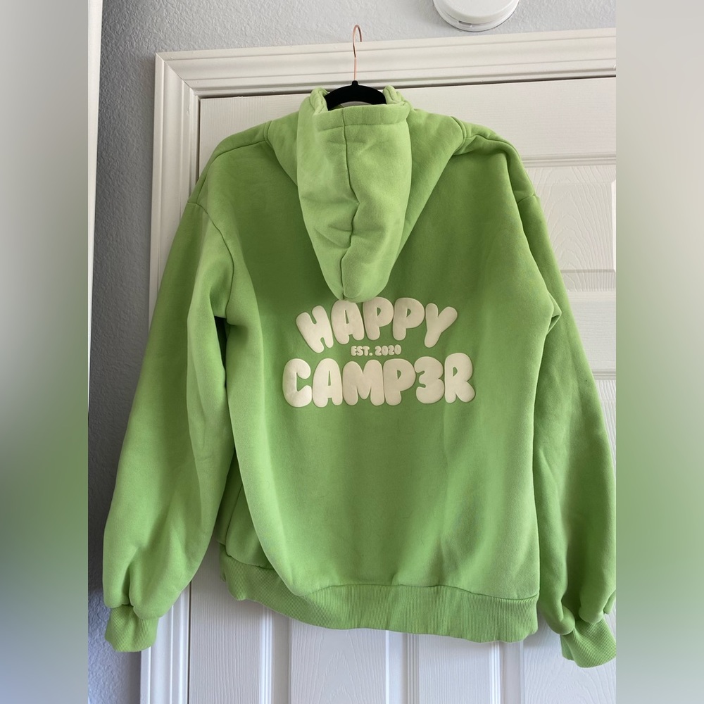 Happy Camp3r Puff Series 2 hoodie - kiwi